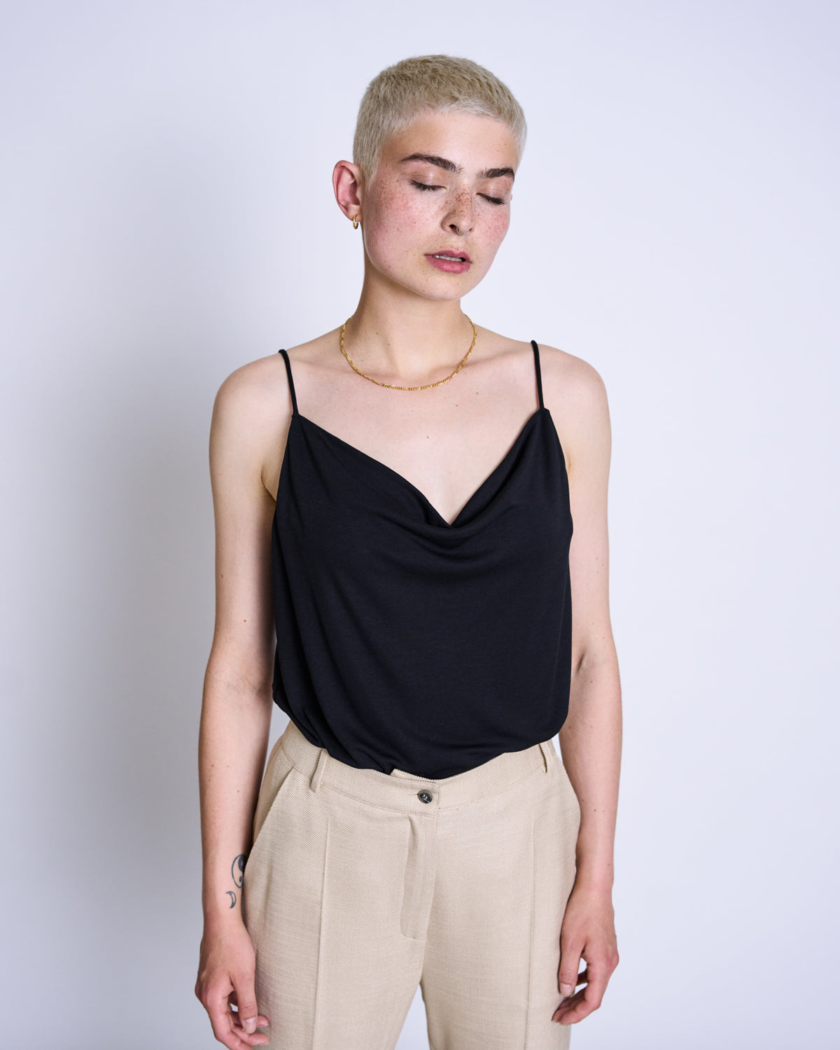SLIP TOP HELEN BLACK tops jan-n-june 8