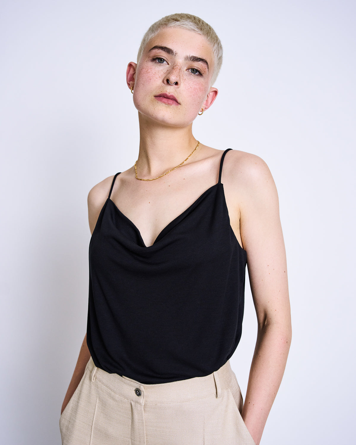 SLIP TOP HELEN BLACK tops jan-n-june 9