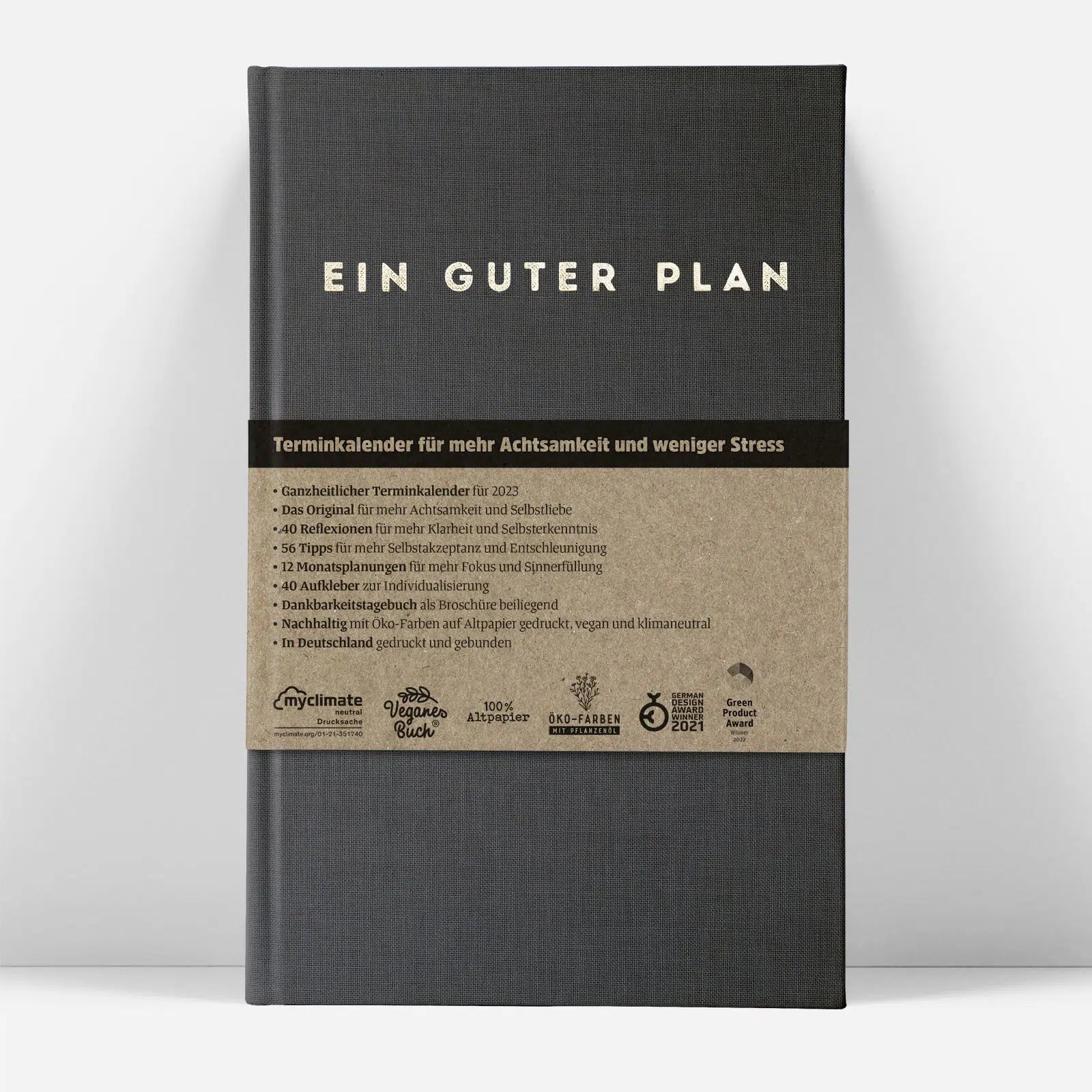 KALENDER EIN GUTER PLAN ANTHRAZIT UNDATED jan-n-june 5