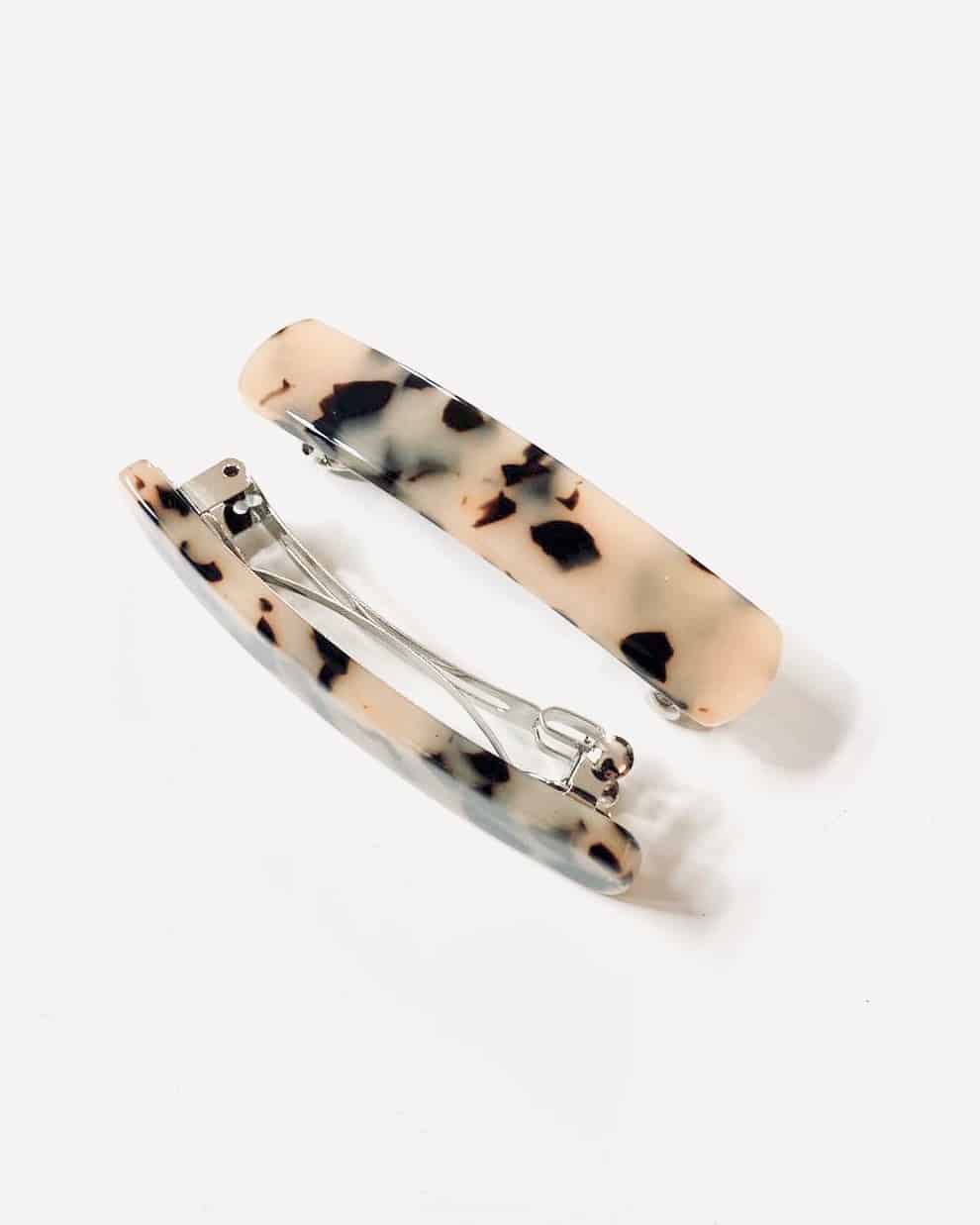 HEIRLOOM BARRETTE BLONDE TORTOISE Clip jan-n-june 1