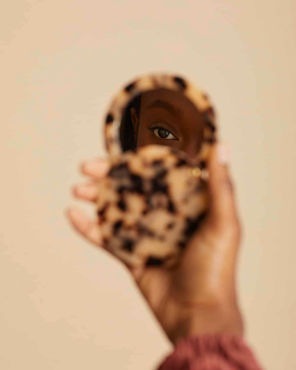 CIRCLE MIRROR BLONDE TORTOISE jan-n-june 3