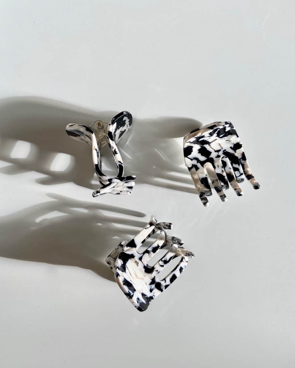 MINI CLAW NOIR TORTOISE Clip jan-n-june 1