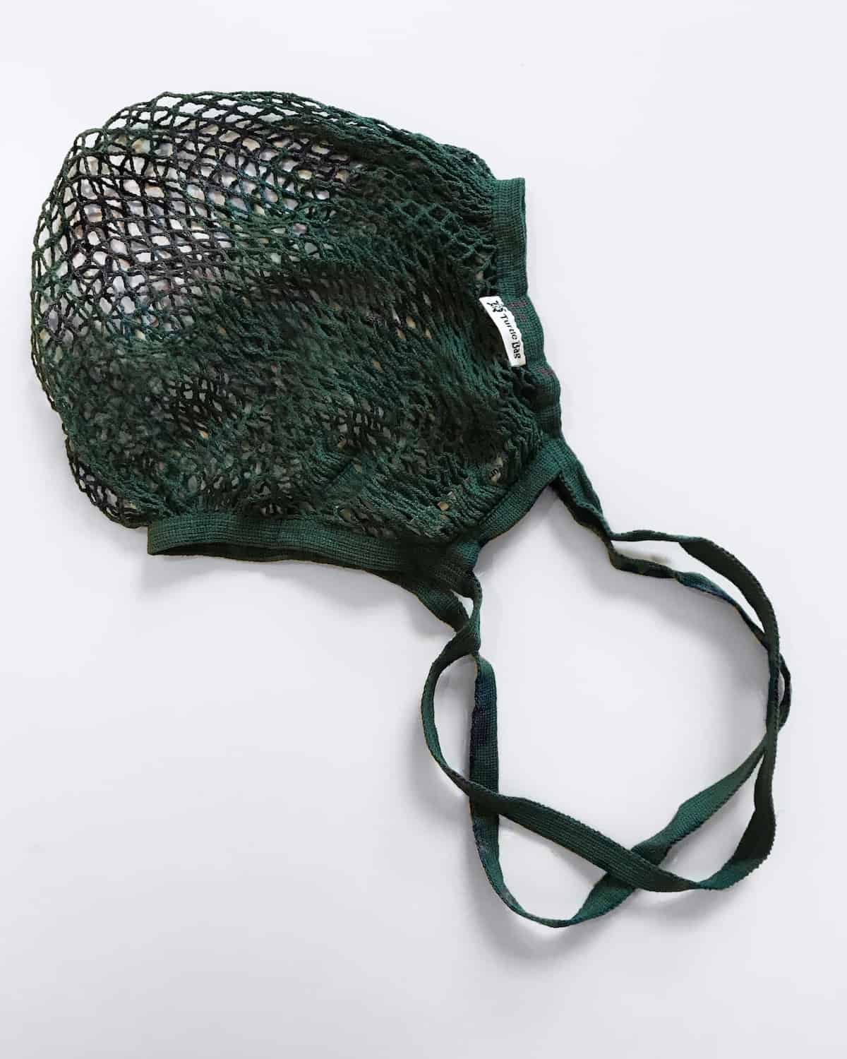 NET BAG TURTLE BAG BOTTLE GREEN jan-n-june 2