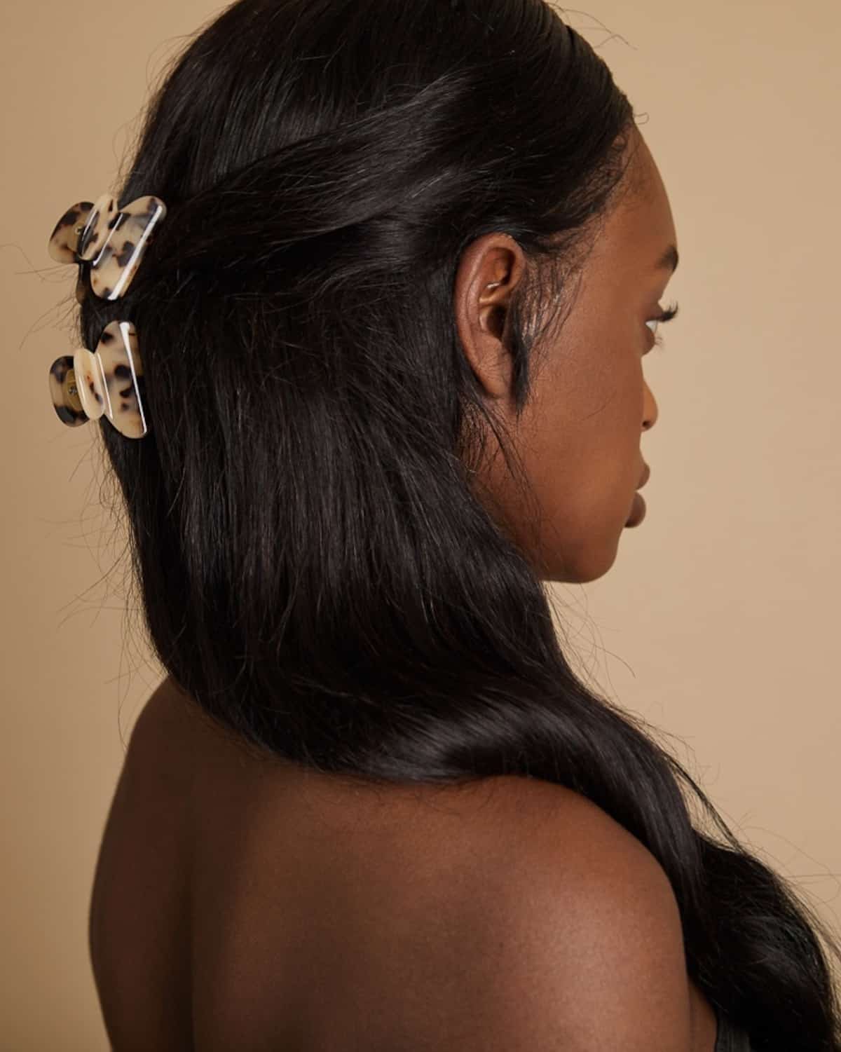 MINI HEIRLOOM CLIP BLONDE TORTOISE jan-n-june 2